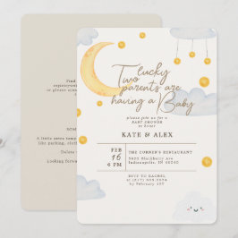 Lucky St Patrick's Gender Neutral Baby shower Kaart