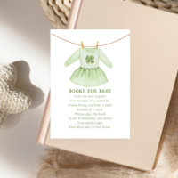 Lucky St Patrick's Girl Boeken voor Baby shower