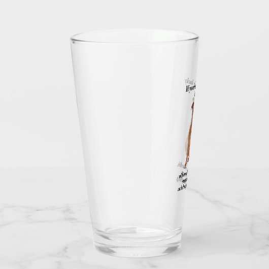 Lucky Staffie Glas (Rechts)