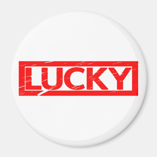 Lucky Stamp Magneet (Voorkant)