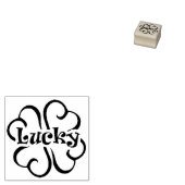 Lucky Stamp Rubberstempel (Gestempeld)