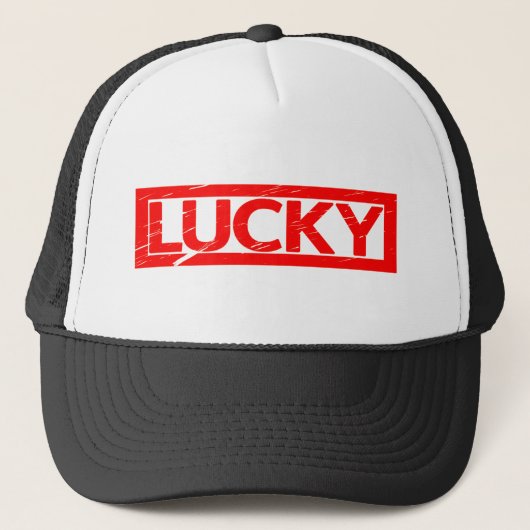 Lucky Stamp Trucker Pet (Voorkant)