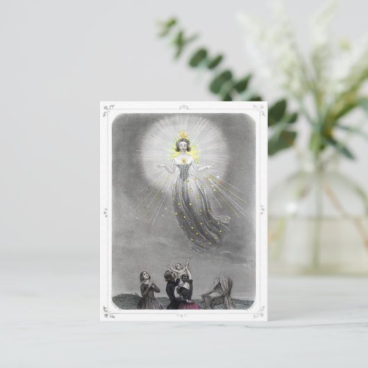 Lucky Star Briefkaart (Staand voorkant)