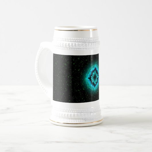 Lucky Star en Asterisk Bierpul (Voorkant links)