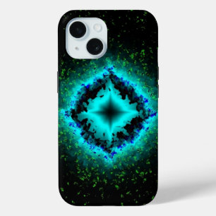 Lucky Star en Asterisk iPhone 15 Case