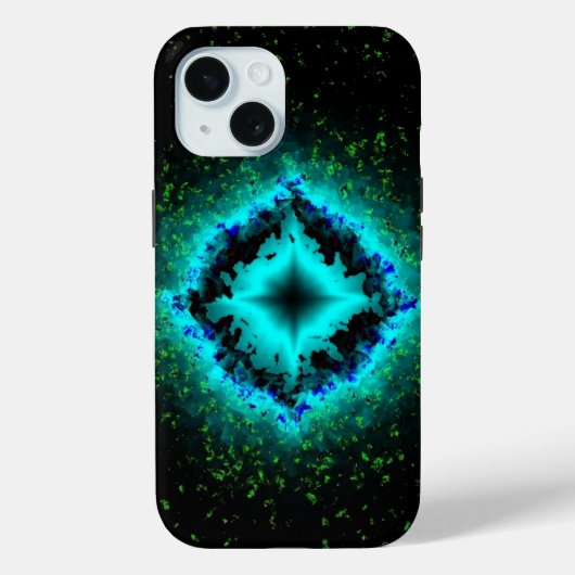 Lucky Star en Asterisk Case-Mate iPhone Case (Achterkant)