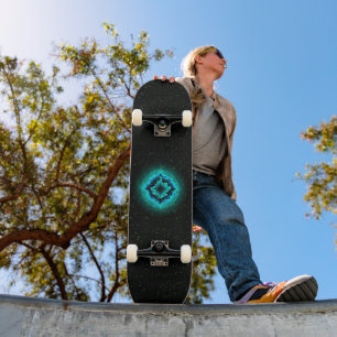 Lucky Star en Asterisk Persoonlijk Skateboard