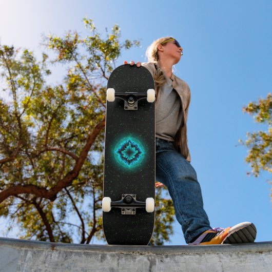 Lucky Star en Asterisk Persoonlijk Skateboard (Buiten 1)