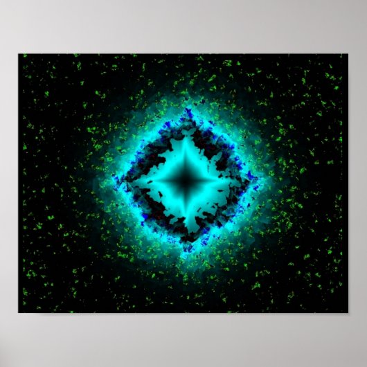 Lucky Star en Asterisk Poster (Voorkant)