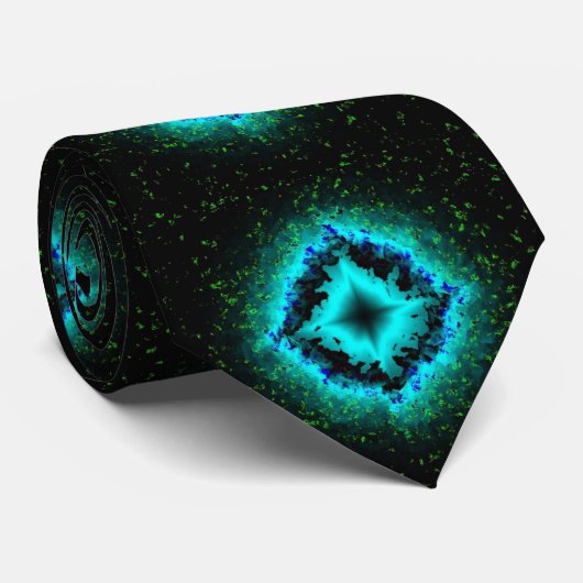 Lucky Star en Asterisk Stropdas (Opgerold)