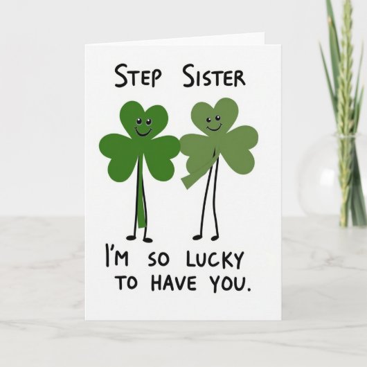 Lucky Step Zus Kaart (Voorkant)