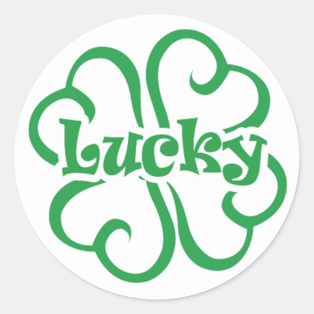 Lucky Sticker (Voorkant)