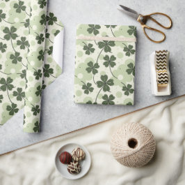 Lucky & Stijlvol Shamrock inpakpapier