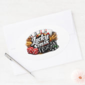 Lucky Streak Casino Sticker (Envelop)
