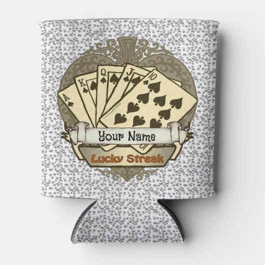 Lucky Streak Poker Koelbox Blikjeskoeler (Voorkant)