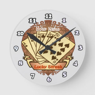 Lucky Streak pokerklok Ronde Klok