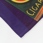 Lucky Strikes 1920s sigarettenreclame Fleece Deken (Hoek)