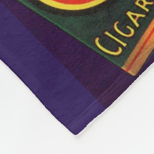 Lucky Strikes 1920s sigarettenreclame Fleece Deken (Hoek)