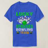 Lucky Strikes Bowling Team St Patricks T T-shirt (Design voorkant)