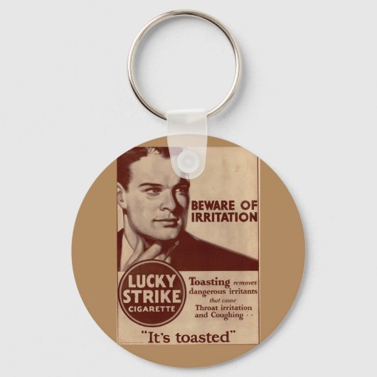 Lucky Strikes - Let op irritatie Sleutelhanger (Voorkant)