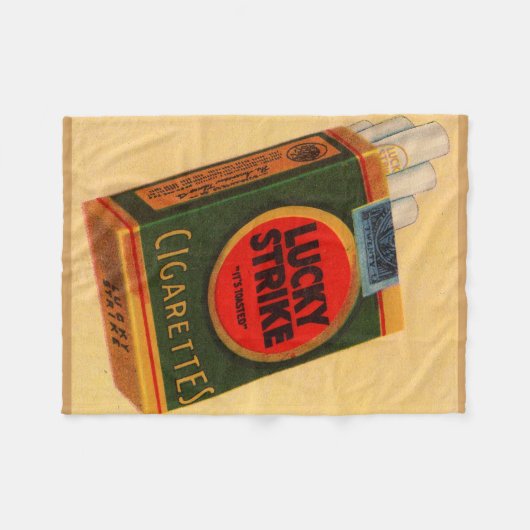 Lucky Strikes pack van 1920s en Fleece Deken (Voorkant (Horizontaal))