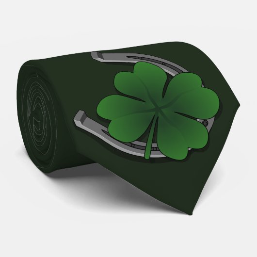 Lucky Stropdas St. Patrick's Day Stropdas Lucky Ne (Opgerold)