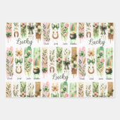 Lucky Symbols, St. Patrick's Day inpakpapier (Voorkant 2)