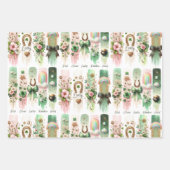 Lucky Symbols, St. Patrick's Day inpakpapier Vel (Voorkant 3)