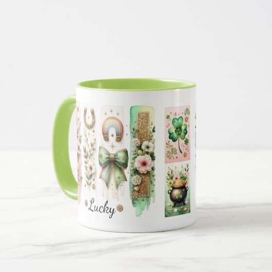 Lucky Symbols, St. Patrick's Day Mok (Voorkant links)