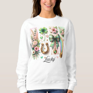 Lucky Symbols, St. Patrick's Day Sweatshirt