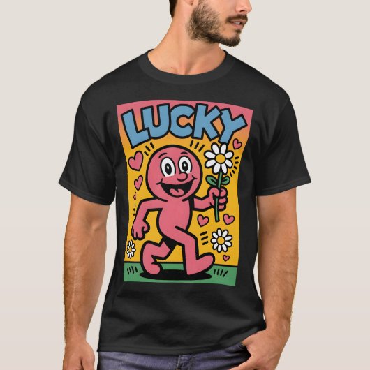 Lucky. T-shirt (Voorkant)