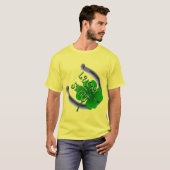 Lucky T-Shirt Gepersonaliseerd Shirt Biologisch T- (Voorkant volledig)
