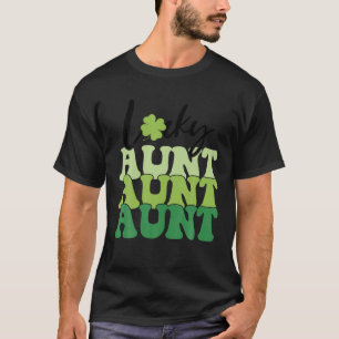Lucky tante Happy St Patrick's Day Irish Family Gi T-shirt