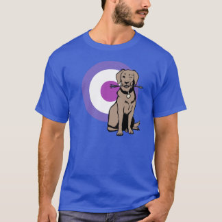 Lucky the Pizza Dog familie meisje T-shirt