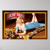 Lucky Tiger Poster (Voorkant)