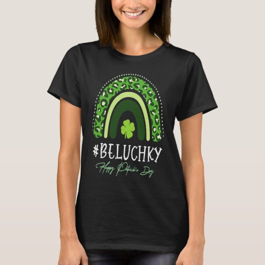 Lucky To Be A Kindergarten Teacher  St Patrick Day T-shirt (Voorkant)