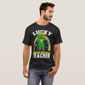 Lucky to be a Special Education Teacher St Patrick T-shirt (Voorkant volledig)