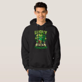 Lucky To Be A Teacher St Patricks Day Teacher Hoodie (Voorkant volledig)