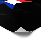 Lucky To Be French Proud To Be American French Lan Poster (Hoek)