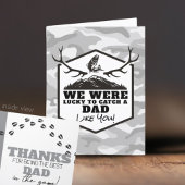 Lucky to Catch a Dad / Step Dad / Opa Like You Bedankkaart