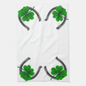Lucky Towels St. Patrick's Tea Towels Customize Theedoek (Verticaal)