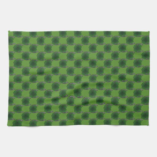 Lucky Towels St. Patrick's Tea Towels Customize Theedoek (Horizontaal)