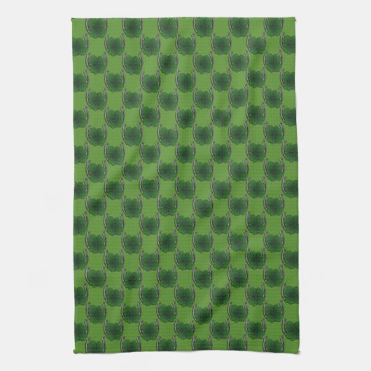 Lucky Towels St. Patrick's Tea Towels Customize Theedoek (Verticaal)