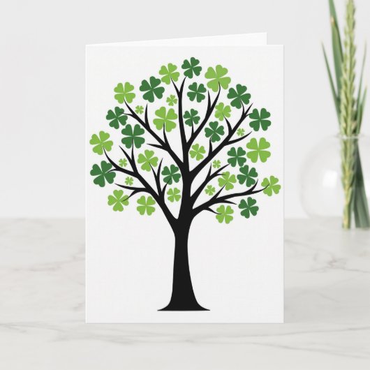 Lucky Tree Kunstkaart Kaart (Voorkant)