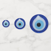 Lucky Turkey Nazar Amulet against Evil Eye Confetti (Voorkanten)