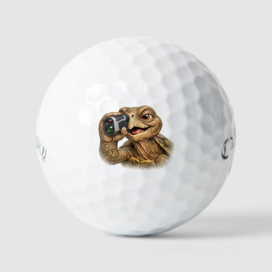 Lucky Turtle Callaway Supersoft Golfballen (Voorkant)