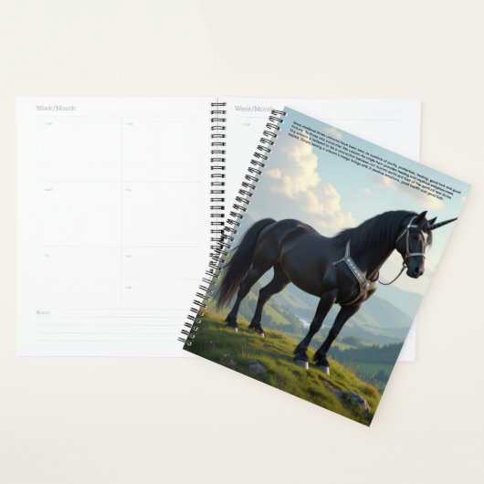 Lucky Unicorn Calendar Planner (Display)