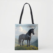 Lucky Unicorn Tote Bag (Voorkant)