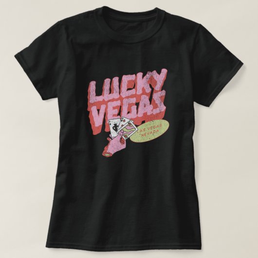 Lucky Vegas T-shirt (Design voorkant)