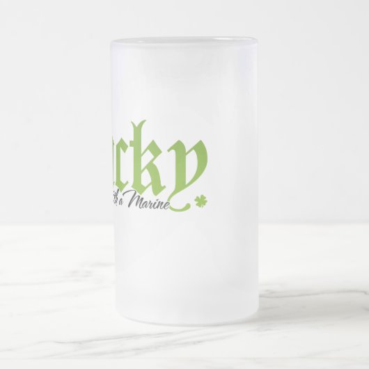 Lucky verliefd op een M A R I E Matglas Bierpul (Center)